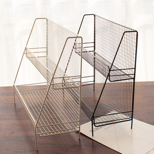 双层铁艺收纳架图片