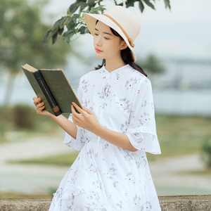 【大学生裙子夏连衣裙清新文艺价格】最新大学