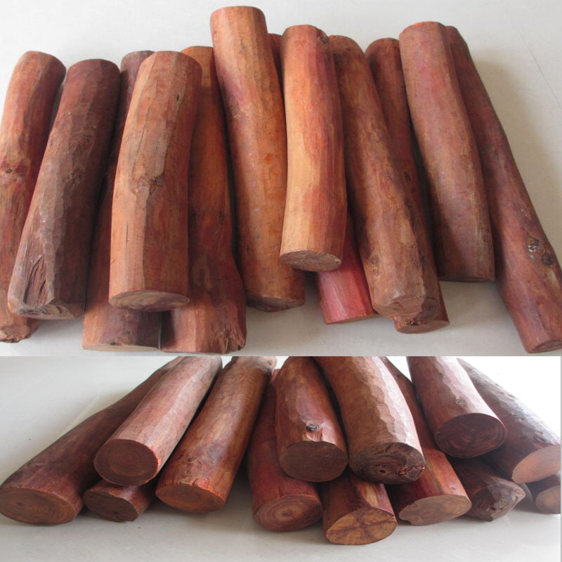 印尼血龙木木料紫檀柳材料原料雕刻料透光料原木红料diy佛珠全透