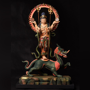 北辰妙见菩萨 木雕精品