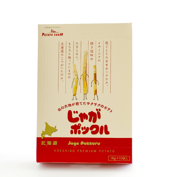 【推荐】日本进口零食卡乐比薯条三兄弟日本北海道薯条Calbee10袋