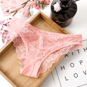 粉色低腰内裤女图片
