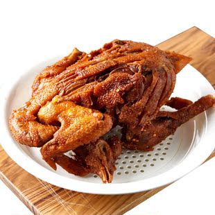 【紫楹花食品】伊布拉希麦炸鸡甘肃平凉特色小吃2斤左右清真食品