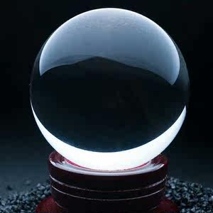 白 span class=h>水晶球 /span>魔法师爱情熔炼转运占卜摆件 span