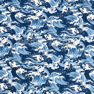 夏季新款苎麻布料印花棉麻裙子布料亚麻花布连