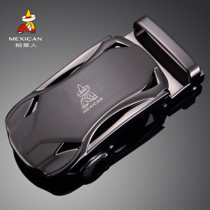 内穿皮带扣皮带头男士合金自动扣头裤腰带头配