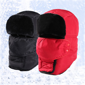  span class=h>帽子 /span>女冬防风寒男冬季东北棉帽加绒加厚保暖