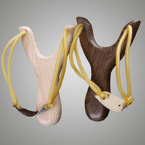 新款扁皮弹弓儿童实木制弹工打鸟 span class=h>野鸡 /span>神器专用