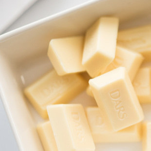 日本进口森永dars白巧克力牛奶巧克力达斯巧克力42g12粒入