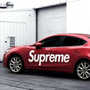 潮九玩五潮牌 span class=h>车贴 /span>车身贴