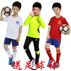 【儿童足球服套装男女童装图片】儿童足球服套