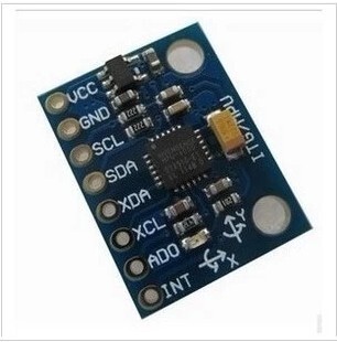 mpu-6050模块 三轴加速度 陀螺仪6dof模块 有代码原理图