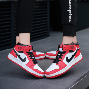 豪迈斯凯奇女鞋aj1女鞋空军一号樱木花道正品女限量版运动鞋原宿u