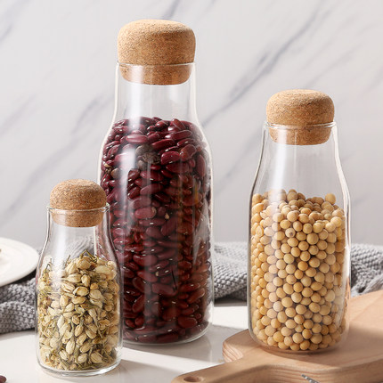 玻璃容器 透明 家用 厨房 储物