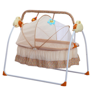 婴儿电动摇篮 span class=h>床 /span>宝宝 span class=h>摇摇 /span>