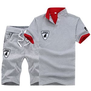 跑步运动套装男夏季中学生休闲运动服短袖五分