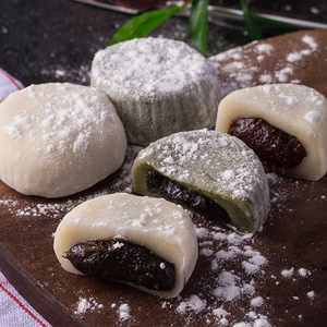 黄远堂旗舰店  span class=h>麻薯 /span> 红豆艾草黑芝麻 厦门 span