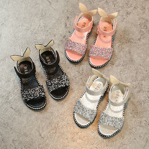 【小女孩凉鞋公主鞋8-9岁儿童价格】最新小女