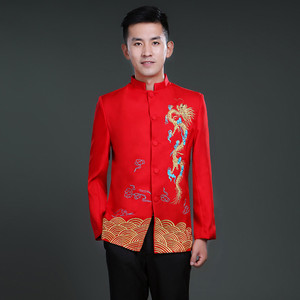 【男士中式婚礼服图片】男士中式婚礼服图片大