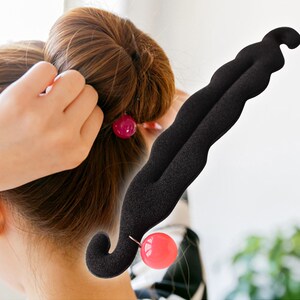 时尚丸子头盘发器新款图片