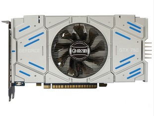 影馳gtx750驍將2g d5 臺式機遊戲獨立顯卡拼750ti 1050 2g