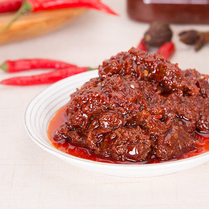 炒米粉酱辣椒酱图片