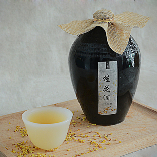 500ml陶瓷装桂花酒桂花酿乌镇西塘特产女士低度酒果酒冬酿酒甜酒