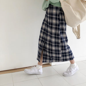 【新品价88元】单排扣不规则一步裙女秋冬季