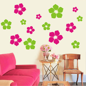 墙贴纸自粘小花图片