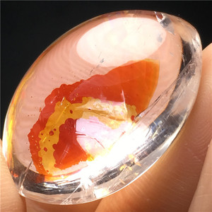 水晶石吊坠七彩图片