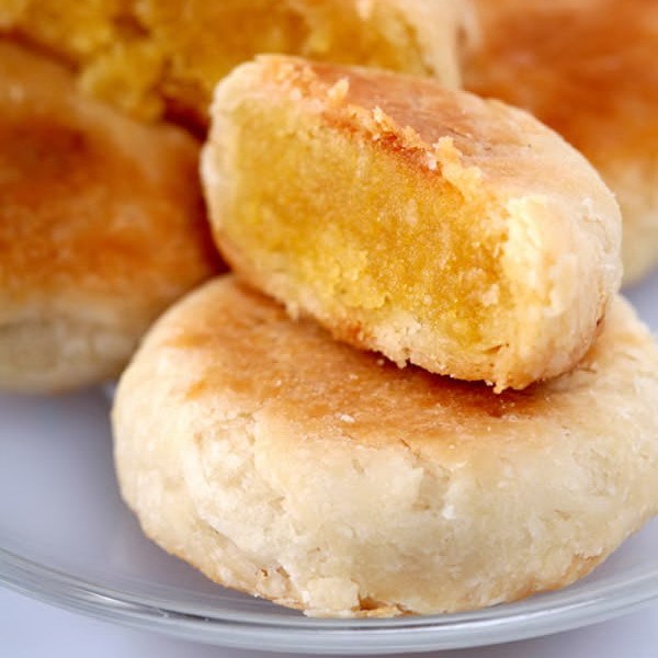 日光岩馅饼 厦门鼓浪屿绿豆素馅饼200g美食厦门特产糕点4盒包邮