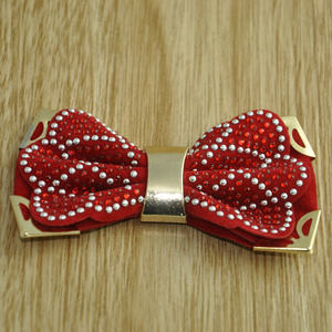 class=h>装饰 /span>手工蝴蝶结鞋花 span class=h>鞋子 /span>上的 