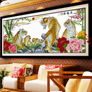 杨鸿港画的虎价格图片