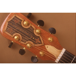 法国crusader/十字军吉他cf-4200 fm翅膀音孔41寸民谣全单吉他