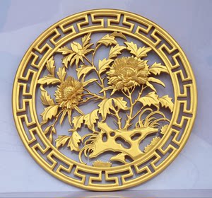 牡丹木雕香樟木专场