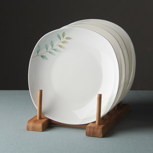 class=h>汤盘 /span> 骨瓷盘子 方形盘子 微波炉可用 蒸盘瓷盘