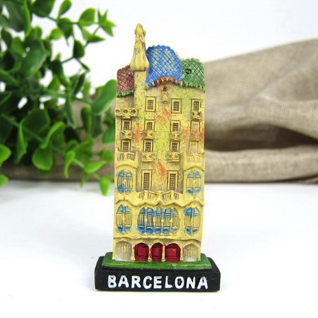 巴塞罗那 巴特约之家 西班牙名建筑树脂冰箱贴 旅游纪念伴手礼物