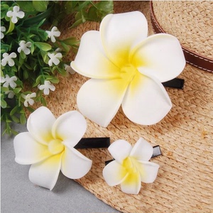 class=h>沙滩 /span>度假款花朵鸡蛋花发夹边夹头饰发饰 span class=h