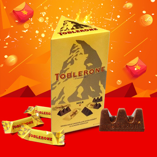 瑞士進口巧克力toblerone 瑞士三角牛奶巧克力200g進口巧克力禮盒