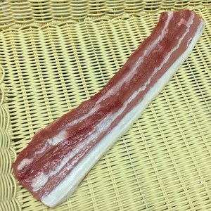 假猪肉 仿真 模型 硅胶 食品仿真肉挂饰五花肉整块生猪肉块装饰品￥ 