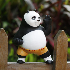 神龙大侠功夫熊猫公仔阿宝手办模型玩具生日礼物电影动漫周边人偶