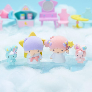 现货 日本 span class=h>sanrio /span>正版小双星 双子星 植绒小公仔