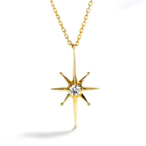 太阳宝石项链图片