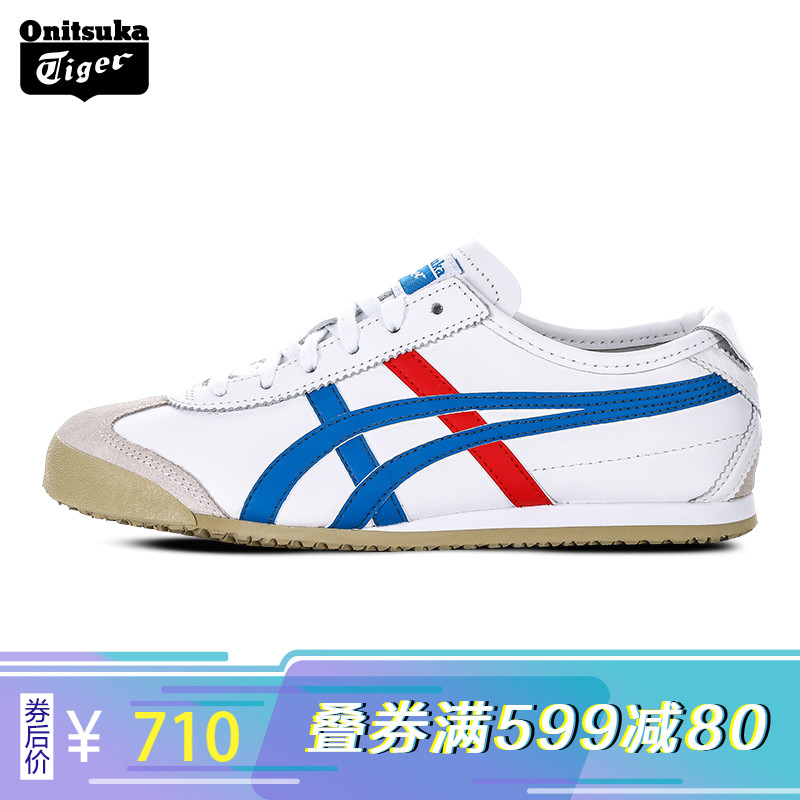 Onitsuka Tiger鬼塚虎 男女经典复古运动小白鞋MEXICO 66 DL408