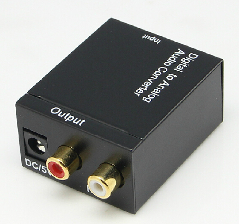 数字同轴光纤转模拟音频海信乐视小米电视3s接音响转换器解码器