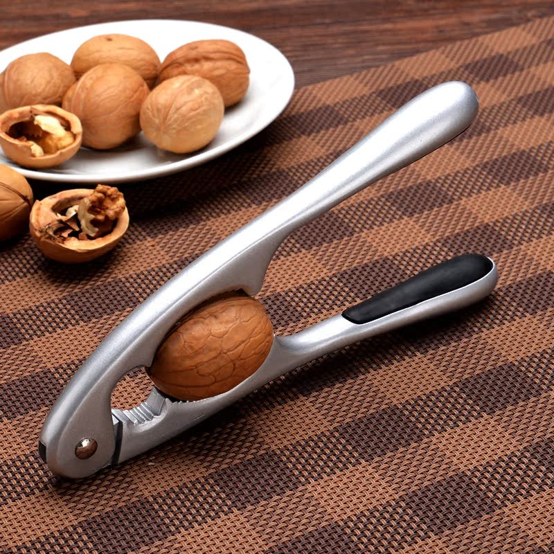 德国山核桃夹坚果钳子核桃钳核桃夹工具榛子夹大小剥壳器钳铝合金