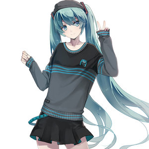 動漫服裝初音未來圖片