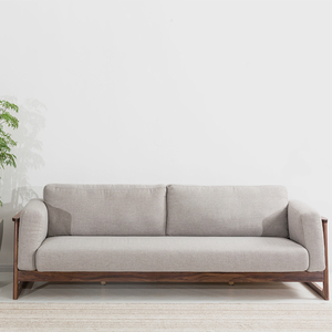 纯 span class=h>实木 /span> span class=h>沙发 /span>北欧极简黑 