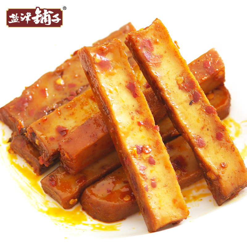 盐津铺子 劲道豆干豆腐干 湖南特产 休闲零食散装 500g