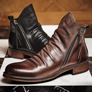 【男士中帮皮靴】_男士中帮皮靴品牌/图片/价格 - q友网